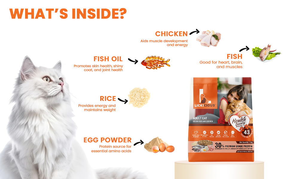 LICKICIOUS™ Dry Cat Food